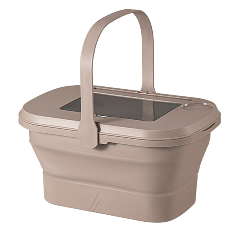AOTU Multi-Function Outdoor Picnic Basket with Collapsible Table Water Basket AOTU Multi-Function Outdoor Picnic Basket with Collapsible Table Water Basket